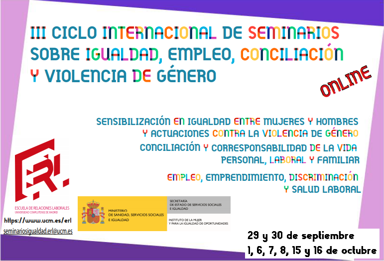 III Ciclo Internacional de Seminarios sobre Igualdad, Empleo, Conciliación y Violencia de Género - 1